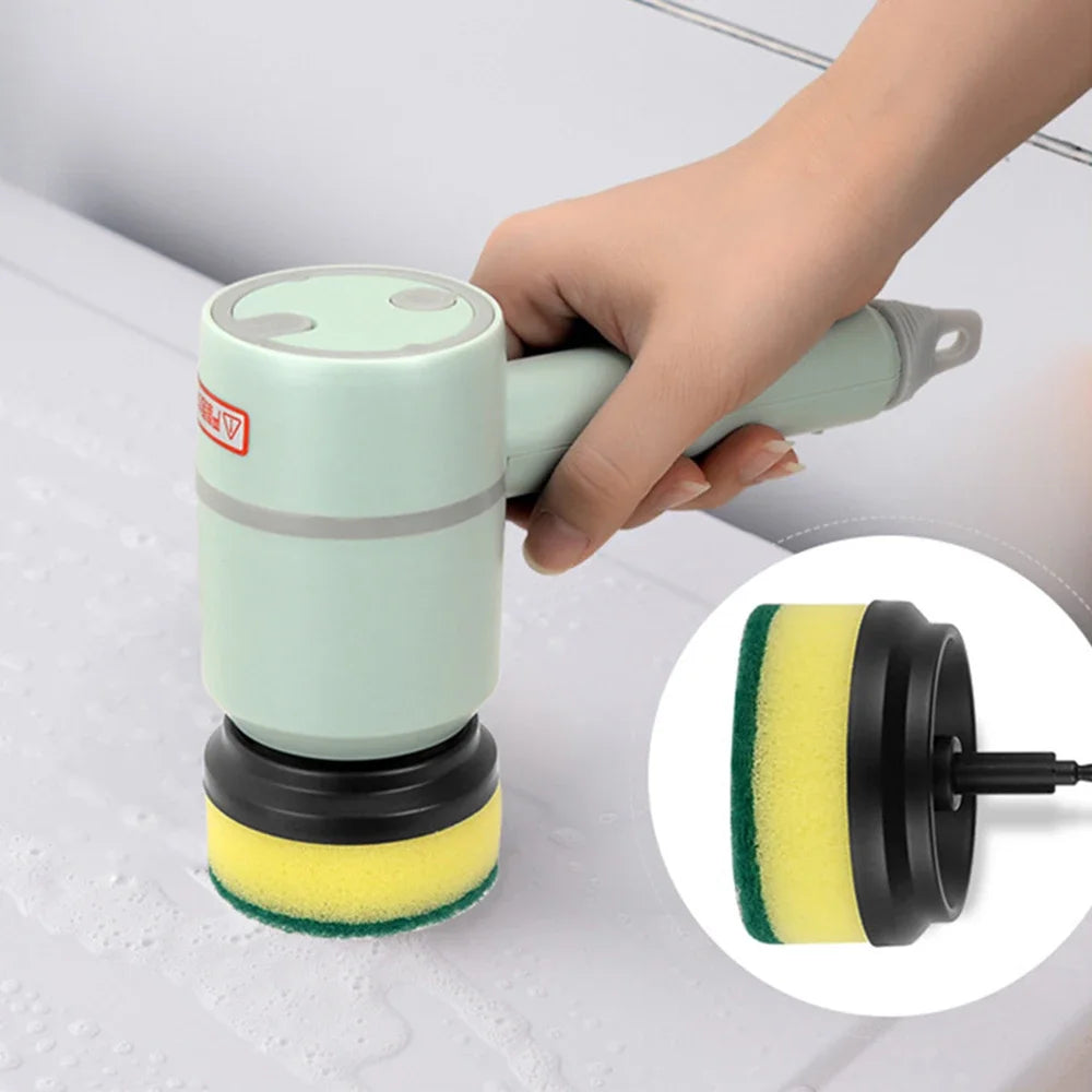 Multifunctional Electric Spin Scrubber – Handheld Cordless Power Cleaning Brush