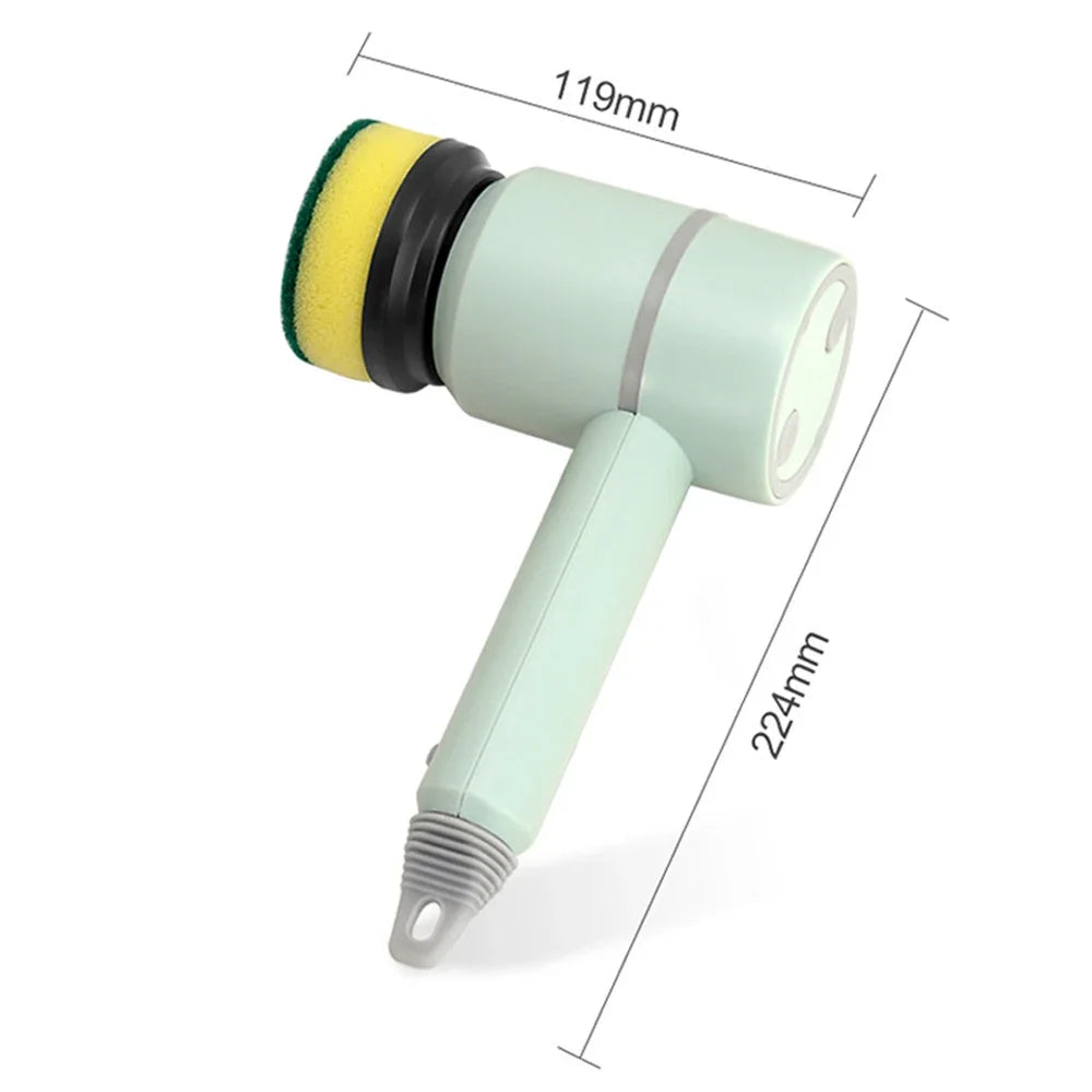 Multifunctional Electric Spin Scrubber – Handheld Cordless Power Cleaning Brush
