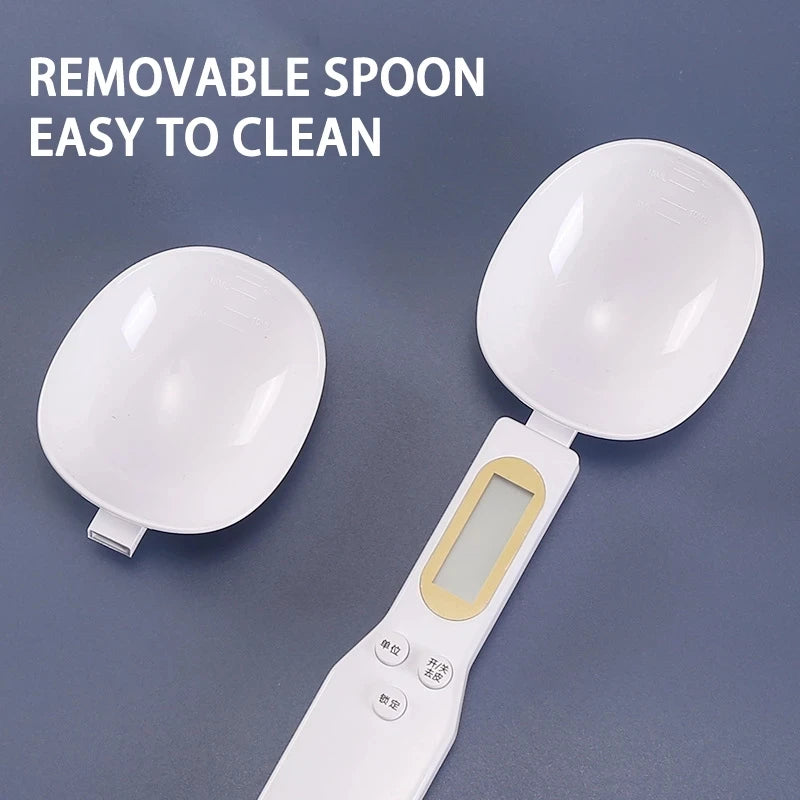 Digital Measuring Spoon Scale - High Precision Kitchen & Coffee Gram Scale