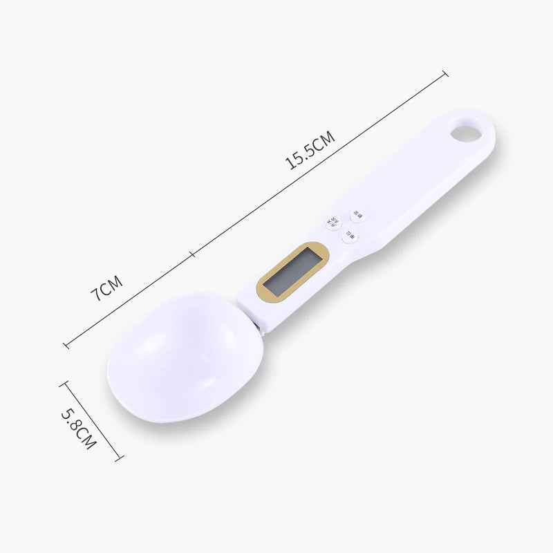 Digital Measuring Spoon Scale - High Precision Kitchen & Coffee Gram Scale
