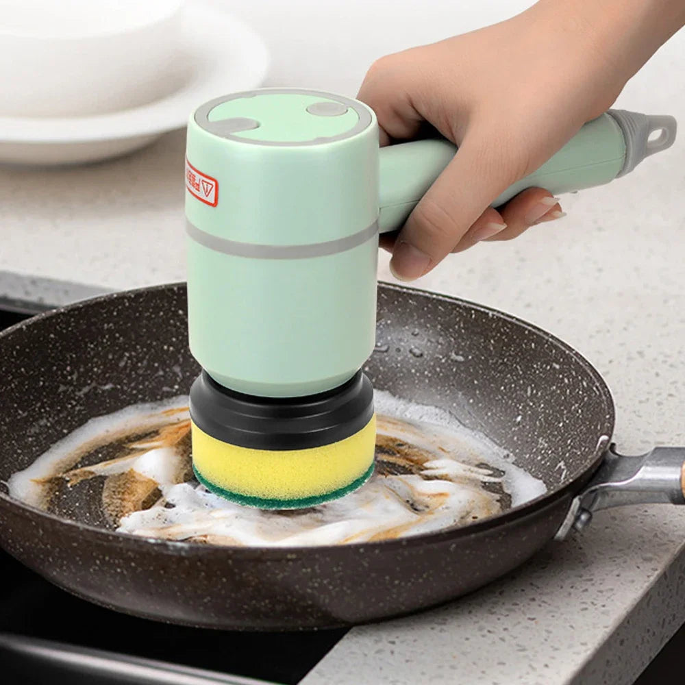 Multifunctional Electric Spin Scrubber – Handheld Cordless Power Cleaning Brush
